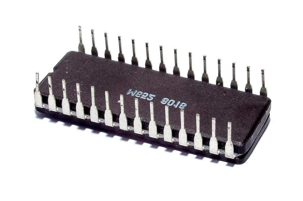 Modern desktop workspace with computer components